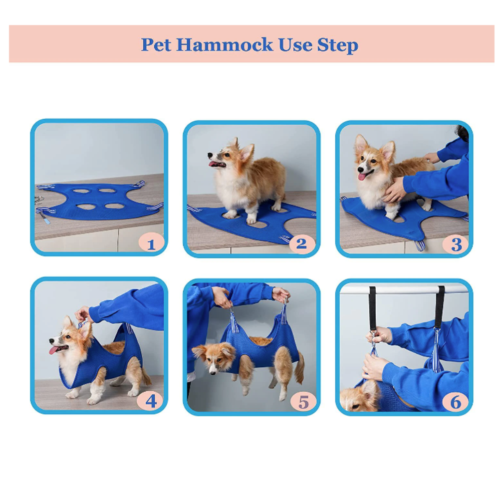 Cat Grooming Restraint Bag Hammock