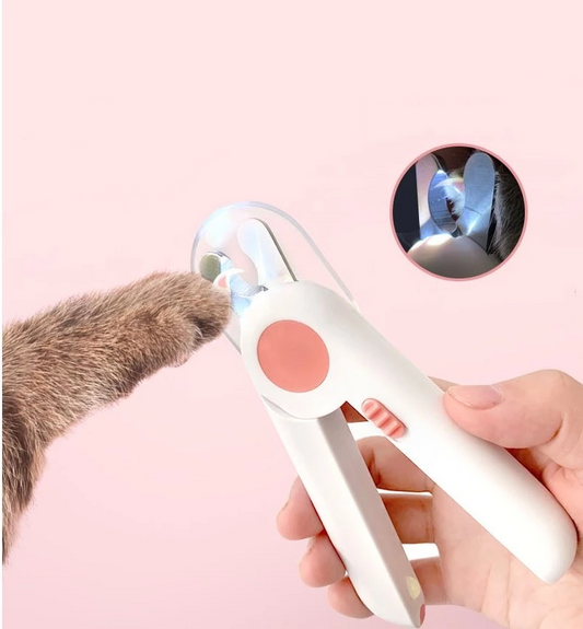 LED Cat Nail Clipper Trimmer